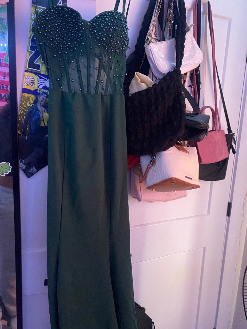 Corset Floor Length Dress